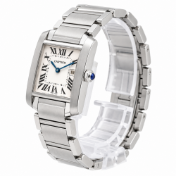 Cartier Tank Midsize W51011Q3 Stainless Steel Watch